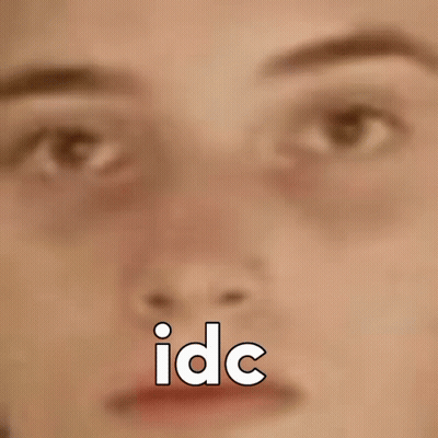 Blurry Face With Idc GIF