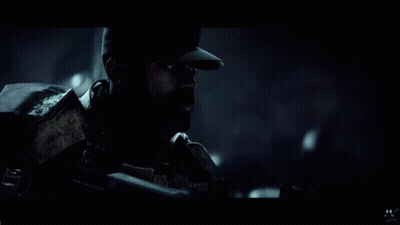 Blurry Face With Smiley Corner GIF