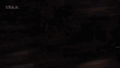 Blurry Feet Walking On Train GIF