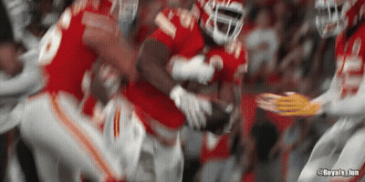 Blurry Football Game Royals Jun GIF