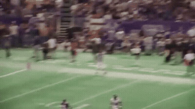 Blurry Football Game With Crowd GIF