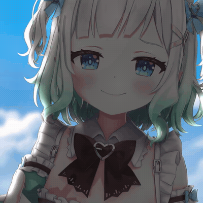 Blurry Girl Face With Pink And Blue Background GIF