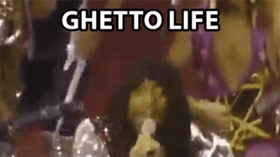 Blurry Group Of People Ghetto Life GIF