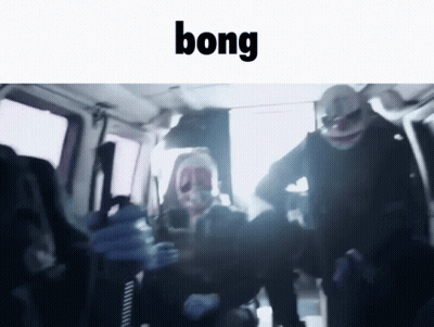 Blurry Group Of People With Bong GIF