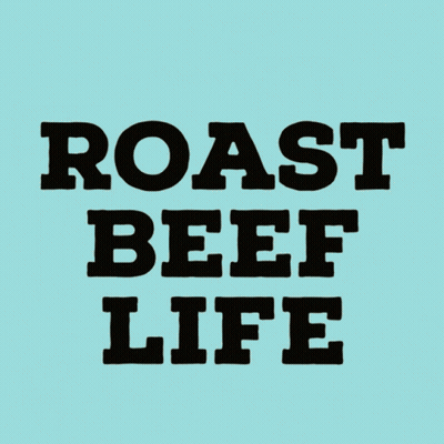 Blurry Hamburger Saying Meat GIF