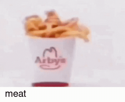 Blurry Hamburger With Meat GIF