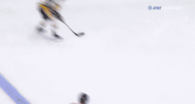Blurry Hockey Game Broadcast By Sportsnet GIF