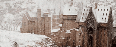 Blurry Large Building With Tower GIF