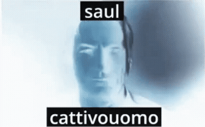 Blurry Man Face Saul Cattiviuomo GIF