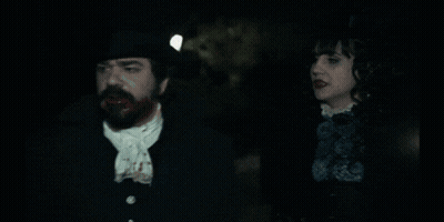 Blurry Man Face With White Collar GIF