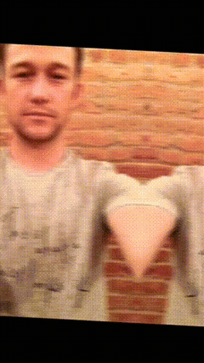 Blurry Man In Calvin Klein Shirt GIF