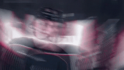 Blurry Man In Cowboy Hat Playing Guitar GIF