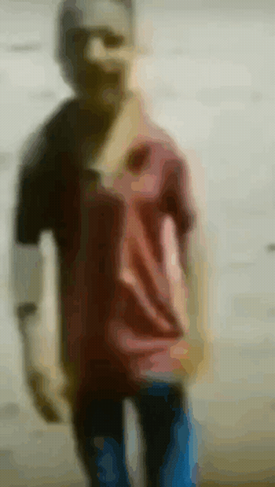 Blurry Man In Jersey GIF
