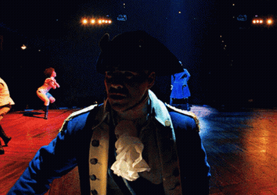Blurry Man In Pirate Costume On Stage GIF