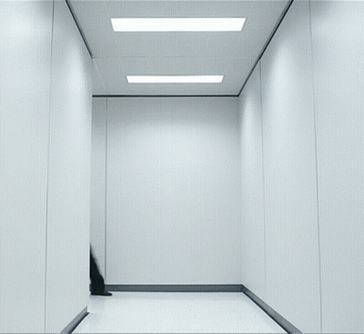 Blurry Man In White Shirt And Tie GIF