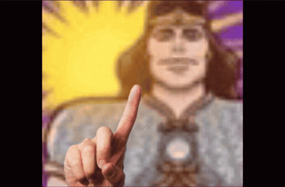 Blurry Man Pointing Finger GIF