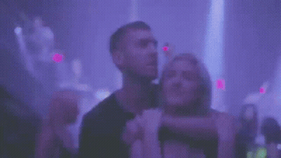 Blurry Man Singing Into Microphone GIF