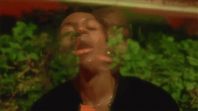 Blurry Man Smoking Cigarette GIF