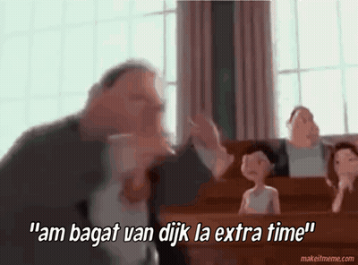 Blurry Man With Am Bagat Van Dijk La Extra Time GIF