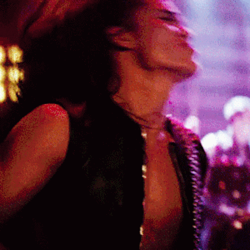 Blurry Man With Choker GIF