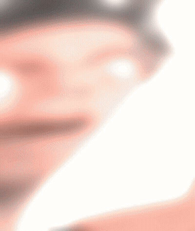 Blurry Man With Eyes Closed GIF
