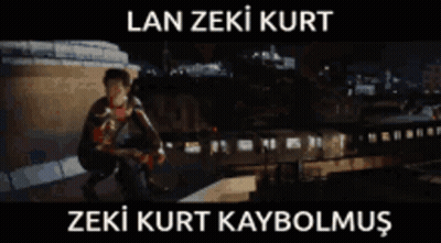 Blurry Man With Lan Zeki Kurt Zeki Kurt Kaybolmus GIF