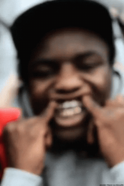 Blurry Man With Open Mouth Euro Track S Hip Life GIF