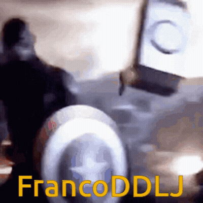 Blurry Man With Shield Francoddllj GIF