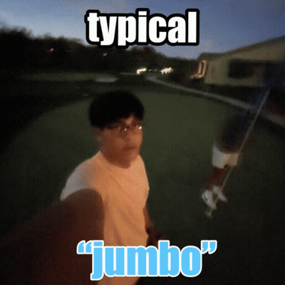Blurry Man With Typical Jumbo GIF