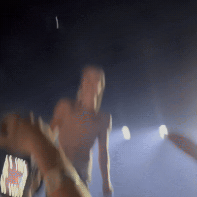 Blurry Man With Watch Saying I Love You GIF