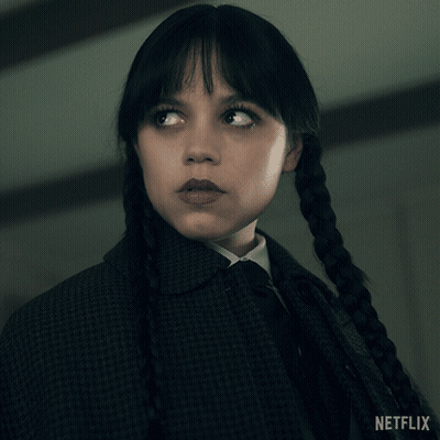 Blurry Person Back With Netflix Logo GIF