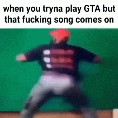 Blurry Person Dancing In Front Of Green Wall GIF