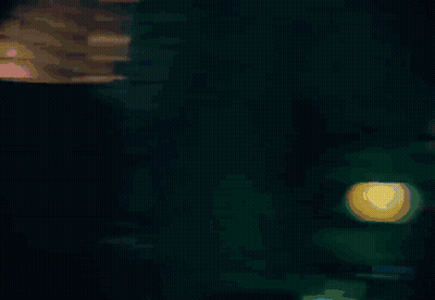 Blurry Person In Boxing Ring With Light Behind GIF