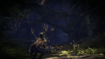 Blurry Person In Field Of Grass GIF