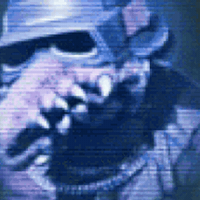 Blurry Person In Helmet And Sunglasses GIF