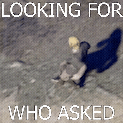 Blurry Person Looking For Who Asked GIF