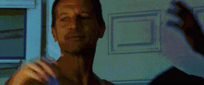 Blurry Person Looking Out Window GIF