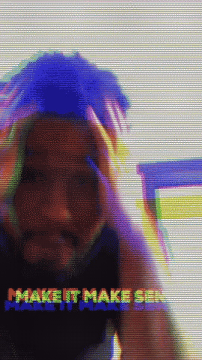 Blurry Person Make It Make Sense GIF