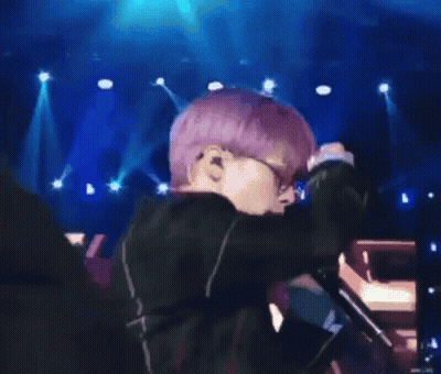 Blurry Person On Stage GIF
