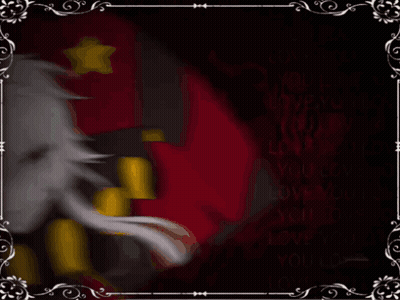 Blurry Person Red Background White Frame GIF