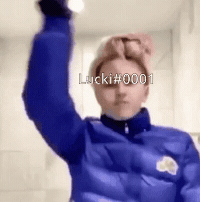 Blurry Person's Face With Light GIF