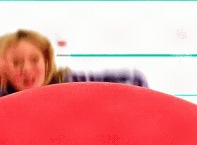 Blurry Person's Face With Red Circle GIF