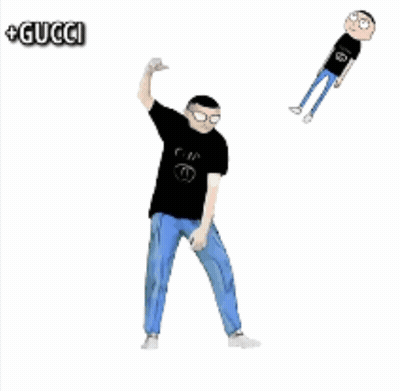 Blurry Person Walking GIF