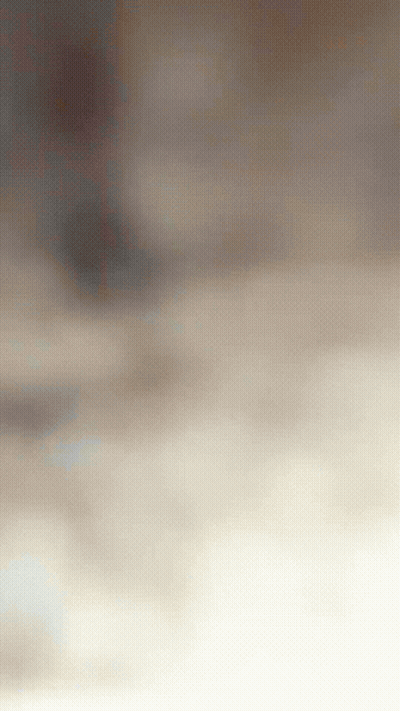 Blurry Person Walking On Beach GIF