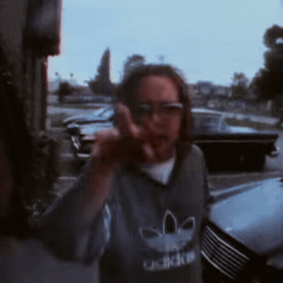 Blurry Person Wearing Adidas Shirt GIF