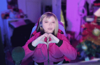 Blurry Person With Purple Background GIF