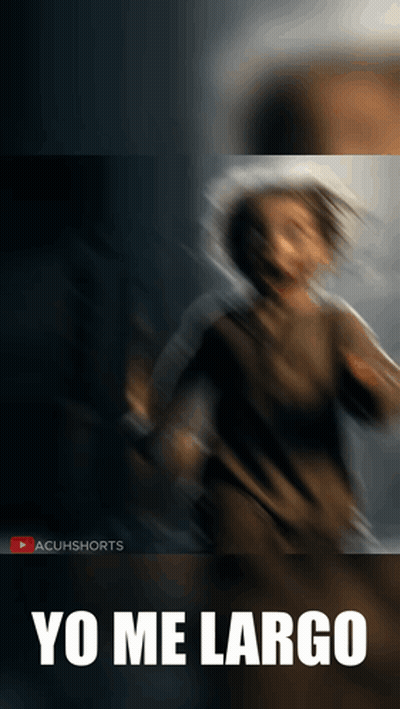 Blurry Person Yo Me Largo GIF