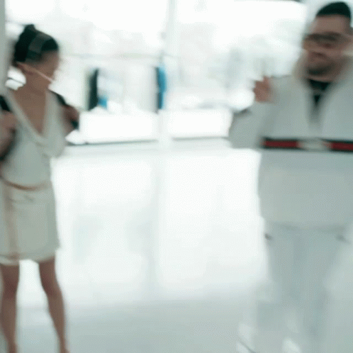 Blurry Photo Of Man And Woman GIF
