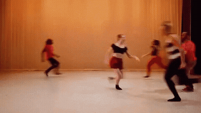 Blurry Photo Of People Dancing GIF