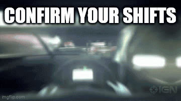 Blurry Picture Of Car Confirm Your Shifts GIF